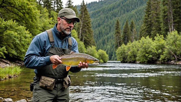 Les meilleures techniques pour pêcher la truite en rivière