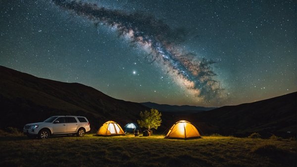 Découvrir les meilleurs campings avec vue sur les étoiles