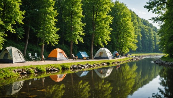 Camping bord de rivière gard : découvrez la nature au bord de l'eau